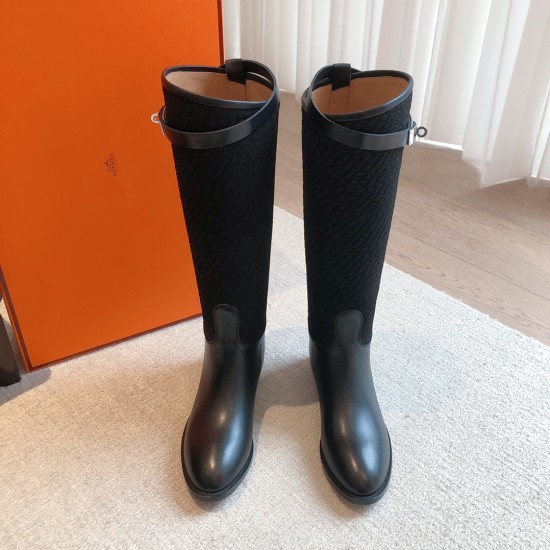 replica JUMPING BOOTS IN BLACK - H208 UK