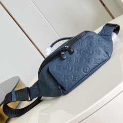 RUSH BUMBAG BLUE MONOGRAM SHADOW M14784 UK