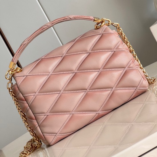 Replica L 13934 LFR#9320 Buddha Luxury Replica Go-14 Mm Malletage Handbag Rosabella Pink M24465 Uk - 13934 - Buddha Luxury