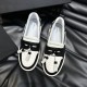 replica MA TASSLE HYBRID LOAFERS BLACK/WHITE - RI66 UK
