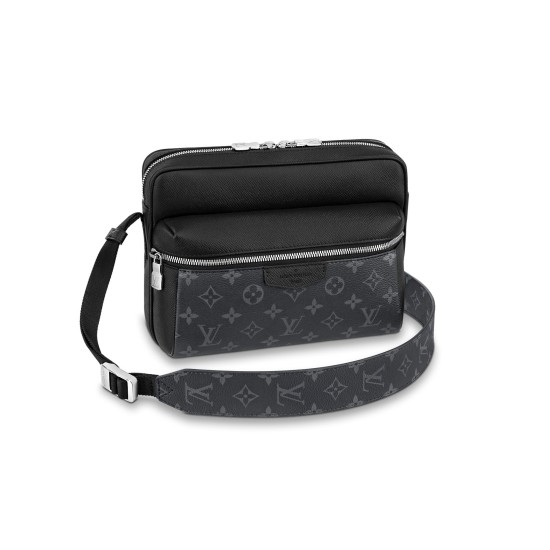 Replica Outdoor Messenger Bag Black Taigarama Cowhide Leather M30233 Uk - 15798 - Buddha Luxury