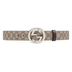Gg Supreme Belt With G Buckle - B78 Uk