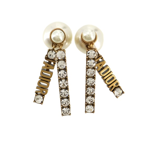 replica BOUCLES DOREILLE TRIBALES J ADI0R GOLDEN EARRINGS PEARLS STUDS UK