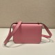 Replica Embleme Saffiano Shoulder Bag In Pink Uk - 14141 - Buddha Luxury