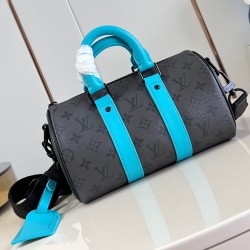 Keepall Bandouliere 25 Turquoise Monogram Eclipse Reverse Coated Canvas M11645 Uk Keepall Bandouliere 25 Turquoise Monogram Eclipse Reverse Coated Canvas M11645 Uk