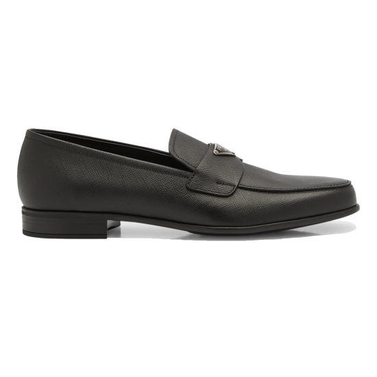 Replica LOAFER TRIANGLE LOGO SAFFIANO LEATHER - PD131 UK replica LOAFER TRIANGLE LOGO SAFFIANO LEATHER - PD131 UK