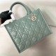 Replica Dior 13227 DFR#13960 Buddha Luxury Replica Medium Book Tote Stone Gray Macrocannage Calfskin Uk - 13227 - Buddha Luxury
