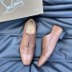 replica CHRISTIAN GREGGO OXFORD LACE-UP SHOES IN BROWN - CL102 UK