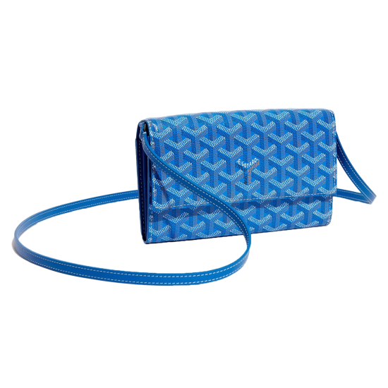Replica Goyard 12667 GFR#10089 Buddha Luxury Replica Varenne Continental Wallet Sky Blue Uk - 12667 - Buddha Luxury