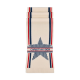 Replica Logo Printed Scarf In White Uk
