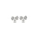 replica CRYSTAL CC BOW DROP EARRINGS UK