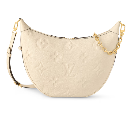 Replica Lv Loop Hobo Monogram Empreinte Leather White M46739 Uk - 13907 - Buddha Luxury