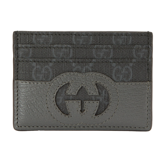 replica CARD CASE WITH CUT-OUT INTERLOCKING G UK