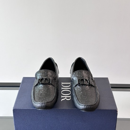 Replica DI0R ODEON LOAFER BLACK GRAINED CALFSKIN AND BLACK GRAVITY LEATHER - CD370 UK replica DI0R ODEON LOAFER BLACK GRAINED CALFSKIN AND BLACK GRAVITY LEATHER - CD370 UK