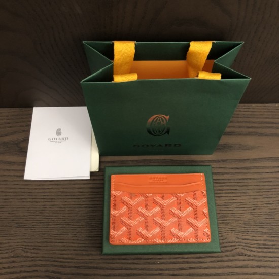 replica SAINT-SULPICE CARD WALLET ORANGE UK