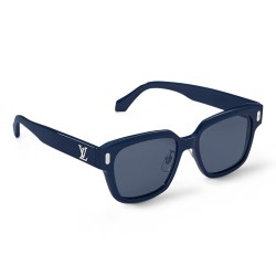LV CONFIDENCE SQUARE SUNGLASSES IN NAVY BLUE Z2084U - SG93 UK