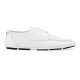 replica LOGO LEATHER DERBY SHOES IN WHITE - GD219 UK