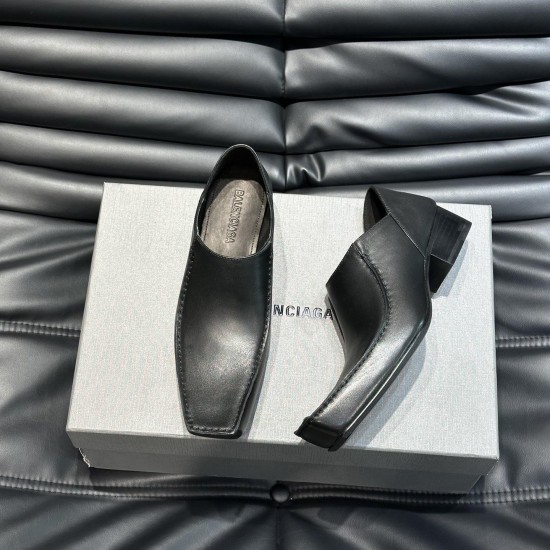 replica ROMEO MULES IN BLACK - BBS15 UK