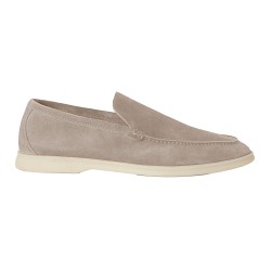 SUMMER WALK LOAFERS BEIGE SUEDE - LR56 UK