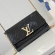 Replica Pochette Louise Chain Bag Black Patent Leather M23756 Uk - 13658 - Buddha Luxury