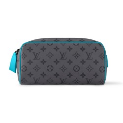 Dopp Kit Turquoise Monogram Eclipse Reverse Canvas M11482 Uk