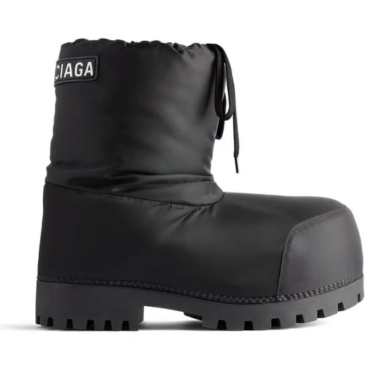 replica ALASKA NYLON SNOW BOOTS IN BLACK - BB257 UK