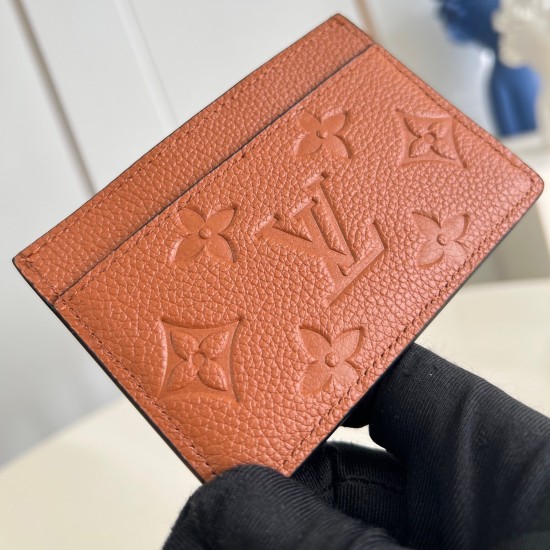 replica CARD HOLDER COGNAC MONOGRAM EMPREINTE M83678 UK