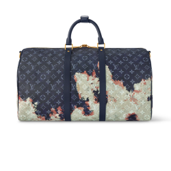 Keepall Bandouliere 50 Monogram Bleach Canvas M23773 Uk