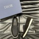 replica GRANVILLE LOAFER BLACK SUEDE AND OBLIQUE JACQUARD - CD274 UK