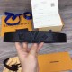 replica SHAPE BELT MONOGRAM SHADOW 40 MM BLACK - B137 UK