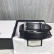Replica LEATHER BELT WITH GG DETAIL - B42 UK replica LEATHER BELT WITH GG DETAIL - B42 UK