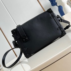 Side Trunk Mm Bag Black Cowhide Leather M24309 Uk