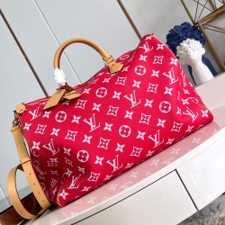 Speedy P9 Bandouliere 50 Red Soft Calfskin M46961 Uk Speedy P9 Bandouliere 50 Red Soft Calfskin M46961 Uk