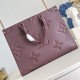 Replica Onthego Mm Tote Bag Wine Monogram Empreinte M46601 Uk - 13619 - Buddha Luxury