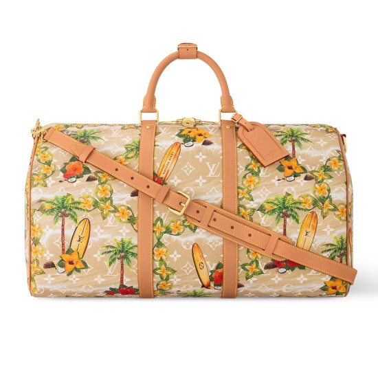 Replica Keepall Bandouliere 50 Sand Monogram Surfin Canvas M25002 Uk - 15461 - Buddha Luxury