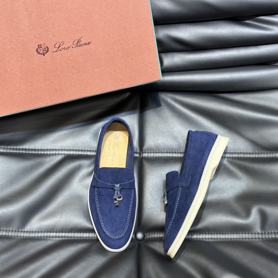 replica SUMMER CHARMS WALK MOCCASINS IN BLUE - LR49 UK