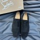 replica CHRISTIAN GREGGO SUEDE OXFORD SHOES IN BLACK - CL101 UK