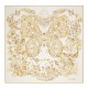 replica BUTTERFLY AROUND THE WORLD 90 SQUARE SCARF WHITE UK