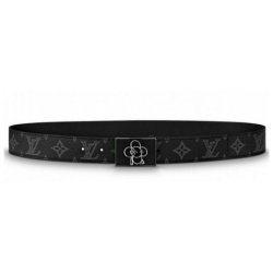 Belt Metropole Monogram Vivienne Eclipse Black - B85 Uk