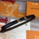 replica PRETTY LV 20MM REVERSIBLE BELT BLACK - B336 UK