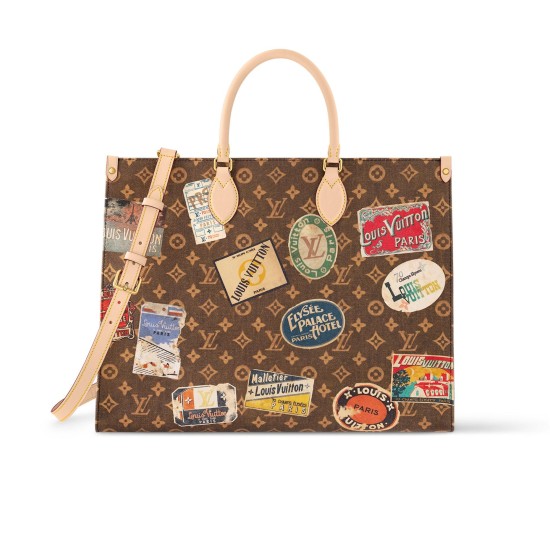 Replica Onthego Voyage Tote Bag In Brown M47147 Uk - 13843 - Buddha Luxury