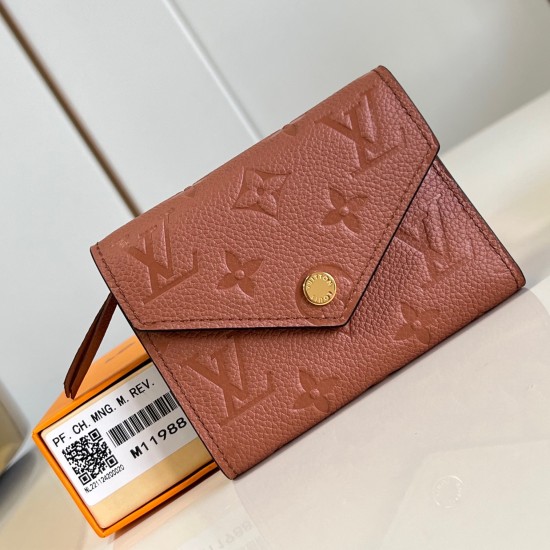 Replica L 14341 LFR#13621 Buddha Luxury Replica Victorine Wallet Cognac Monogram Empreinte Leather M11988 Uk - 14341 - Buddha Luxury