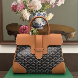 SAIGON TOTE BAG BLACK/TAN UK