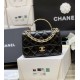 Replica Chanel 13039 CFR#11988 Buddha Luxury Replica Chanel Shiny Lambskin Shoulder Bag In Black Uk - 13039 - Buddha Luxury