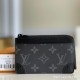 replica MULTI CARD HOLDER TRUNK MONOGRAM ECLIPSE COATED CANVAS UK