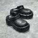 replica X CROCS HARDCROCS™ MULES IN BLACK - BBS25 UK