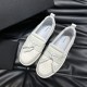 replica MA TASSLE HYBRID LOAFERS IN WHITE - RI64 UK