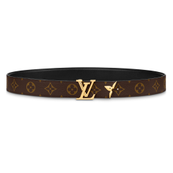 PRETTY LV 30MM REVERSIBLE BELT BROWN - B338 UK
