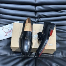 CHRISTIAN VARSIMOC CALF LEATHER LOAFERS BLACK - CL109 UK CHRISTIAN VARSIMOC CALF LEATHER LOAFERS BLACK - CL109 UK