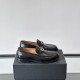 replica GRANVILLE LOAFERS BLACK LEATHER - CD384 UK